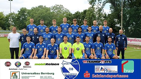 Mannschaftsfoto: Herren - 1. Mannschaft - SV 08 Baalberge - Saison 25/26