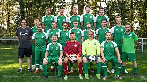 Die 1.Mannschaft von Grün Weiß Sparta Gerderath 23/24
