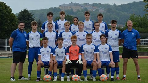 Mannschaftsfoto: B-Jugend (U17) - Blankenburger FV - Saison 25/26
