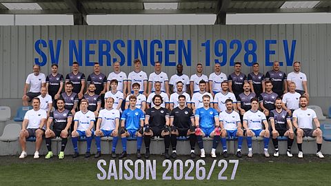 Mannschaftsfoto: Herren - 1. Mannschaft - SV Nersingen - Saison 26/27