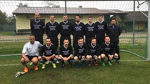 Hintere Reihe von links: Christian Modi, Michael Sperl, Sven Gabler, Hasan Yildirim,Thomas Kühnel, Sebastian Hussendörfer, Trainer Ali Adman
Vordere Reihe von links: Maurice Reusch, Martin Mihal, Arif Öztürk, Sebastian Holzheid, Alberto Groccia, Denny Effenberger-Sehm