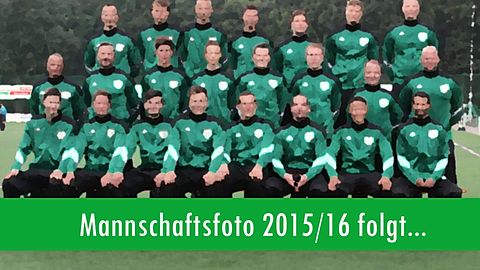 Das Mannschaftsfoto unserer Ersten folgt nach der offiziellen Team-Präsentation.