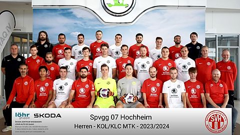 Spielvereinigung 07 Hochheim 1. und 2. Mannschaft der Saison 2023/2024