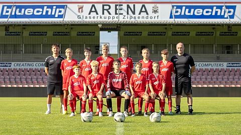 Mannschaftsfoto: D-Jugend (U13) II - ZFC Meuselwitz - Saison 25/26