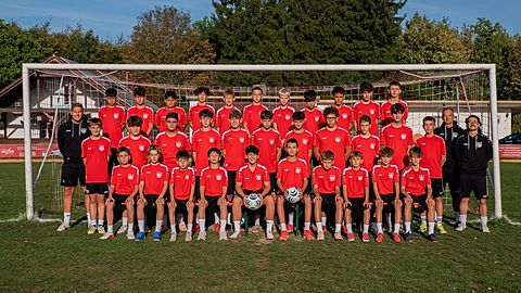 Mannschaftsfoto: C-Jugend (U15) II - TSV Krumbach - Saison Herbst 26