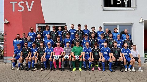 Mannschaftsfoto: Herren-Reserve - TSV Holzheim - Saison 26/27