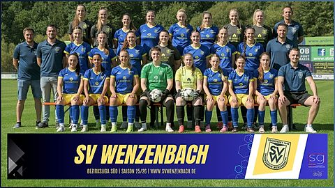 Mannschaftsfoto: Frauen - 1. Mannschaft - SV Wenzenbach - Saison 25/26