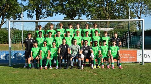 Mannschaftsfoto: A-Jugend (U19) - FC Stätzling - Saison 26/27