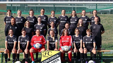 Mannschaftsfoto: Frauen - 1. Mannschaft - FC Concordia Haaren - Saison 25/26