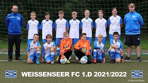 Mannschaftsfoto U13 Saison 2021/22