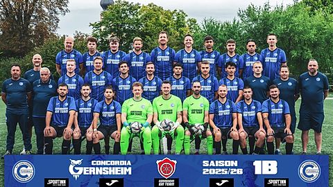 Mannschaftsfoto: Herren - 2. Mannschaft - SV Concordia Gernsheim - Saison 25/26