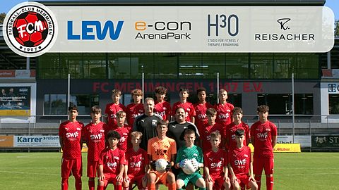 Mannschaftsfoto: C-Jugend (U14) II - FC Memmingen - Saison 26/27