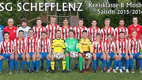 Stehend von links: A. Bauhardt (SpA SVS), H. Rüger (2. Vorstand SCO), M. Schäfer (2. Vorstand SVS), W. Wetterauer (Betreuer), J. Vulic, D. Kunzmann, M. Fischer, Do. Englert (Trainer), T. Schüssele, K. Kühner, M. Bergmann, De. Englert (1. Vorstand SVS), C. Kühner (Abteilungsleiter SVS). Sitzend von links: M. Kritz, T. Kovacs, J. Köbler, M. Schäfer, B. Diener, A. Wetterich, P. Müller, R. Schober, Y. Weber, O. Bakan, J. Kovacs.