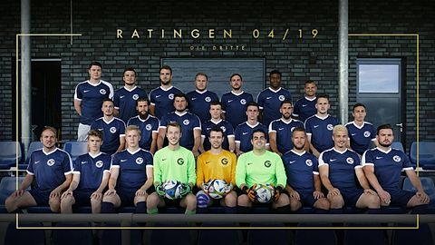 Mannschaftsfoto 
Germania Ratingen III 
Saison 2018/2019