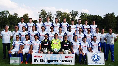 Kader Stuttgarter Kickers U19
Saison 2014/15

Erste Reihe sitzend (v.l.): Lasse Bethäuser, Sandro Hedel, Nico Crisigiovanni, Pana Karagianis, Maximilian Wohlfahrt, Nico Drysch, Tom Berger, Enis Küley, Patrick Kuczynski 
Zweite Reihe stehend (v.l.): Guido Arnold (Jugendleiter), Volker Digula (Koordinator U16 – U19), Denis Netzer, Robin Faber, Kosta Georgis, Denis Skarlatidis, Maximilian Wojcik, Emanuel Apler, Marijan Tomas, Martin Nokaj, Timm Fahrion (Chef-Trainer), Florian Beck (Co-Trainer), Tim Henne (Co-Trainer)
Dritte Reihe stehend (v.l.): Wladimir Franz, Janis Lamatsch, Kubilay Günes, Patrik Demaili, Burak Topcu, Noah Sautter, Mark Tiryaki-Zeeb, Nico Schürmann, Nico Blank, Patrick Griebel 

Foto: FuPa Stuttgart