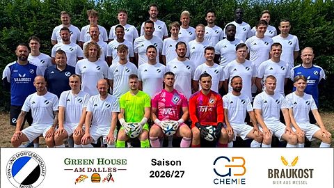Mannschaftsfoto: Herren - 1. Mannschaft - TSG Messel - Saison 26/27