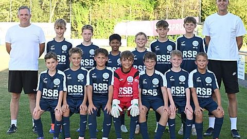 Mannschaftsfoto: D-Jugend (U13) - Hünfelder SV 1919 - Saison 26/27