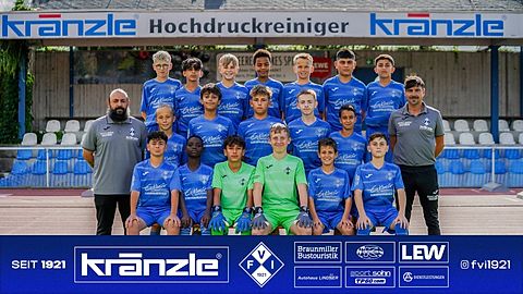 Mannschaftsfoto: D-Jugend (U13) - FV Illertissen - Saison Herbst 25