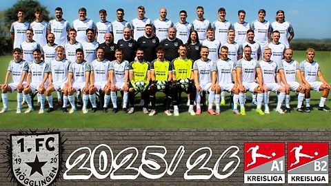 Mannschaftsfoto: Herren - 1. Mannschaft - 1. FC Stern Mögglingen - Saison 25/26