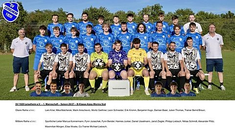 Mannschaftsfoto: Herren - 1. Mannschaft - SV Leiselheim - Saison 26/27