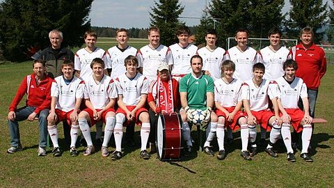 Die erste Mannschaft des SV Schöfweg 2010/11