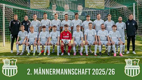Mannschaftsfoto: Herren - 2. Mannschaft - FC Concordia Buckow/Waldsieversdorf 03 - Saison 25/26