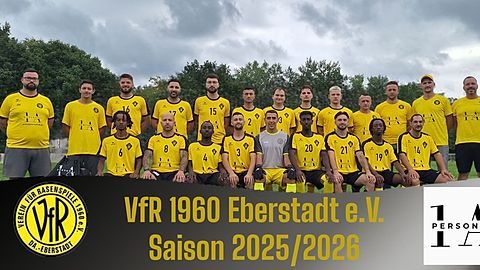 Mannschaftsfoto: Herren - 1. Mannschaft - VfR Eberstadt - Saison 25/26