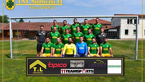 o.R.v.l.: F. Gutowski, D. Maman, M. Hübner, D. Maracevskij (C), T. Trautwein
m.R.v.l.: C. Ludewig (Trainer), C. Echter, J. Beez, M. Allerkamp, Z. Hamburdzamyan, S. Lühmann (Betreuer)
u.R.v.l.: M. Cicek, T. Sander, A. Sander, S. Mahlmann, R. Delikan, G. Naifrashoo

Wir bedanken uns bei allen unseren Sponsoren und wünschen eine erfolgreiche Saison 2020/21!
