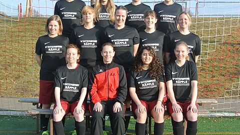 Hintere Reihe von links: Barbara Morell, Jessica Schaller, Vanessa Raff, Tabea Schweizer
Mittlere Reihe von links: Natalie Alber, Yvonne Lörcher, Alice Reiter, Anna Füllemann, Sandra Löffler
Vordere Reihe von links: Ricardis Roth, Anita Albeck (Tr.), Cansu Ertugrul, Nadine Arnold