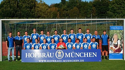 Die 1. Mannschaft des TSV Bad Endorf, Bezirksliga Ost Oberbayern.