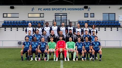 Mannschaftsfoto: Herren - 1. Mannschaft - FC AS Hosingen - Saison 26/27