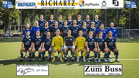 Mannschaftsfoto: Herren - 1. Mannschaft - SC Blau-Weiß 06 Köln - Saison 25/26