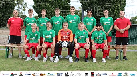 Mannschaftsfoto: A-Jugend (U19) - Union 1861 Schönebeck - Saison 25/26