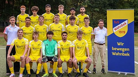 Mannschaftsfoto: A-Jugend (U19) II - TuS Wahnbek - Saison 25/26