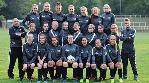 Mannschaftsfoto, 2.Frauen - FC Bergedorf 85, Bezirksliga Hamburg