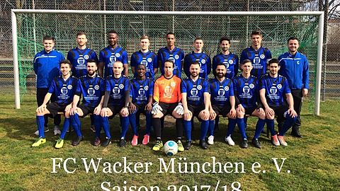 FC Wacker München e. V. - Kreisligasaison 2017/18