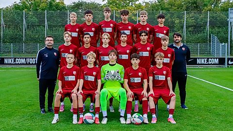 Mannschaftsfoto: B-Jugend (U16) - SV Heimstetten - Saison 25/26