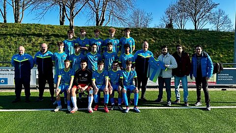 Mannschaftsfoto: B-Jugend (U17) - 1. FC Wassenberg-Orsbeck - Saison 25/26