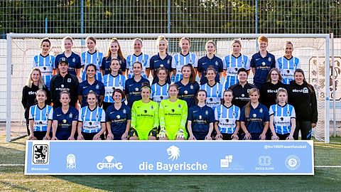 Kader der 1. Frauenmannschaft des TSV 1860 München