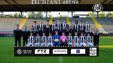 Mannschaftsfoto: B-Jugend (U17) II - VfR Aalen - Saison 26/27