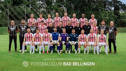 Mannschaftsfoto: Herren - 1. Mannschaft - FC Bad Bellingen - Saison 25/26