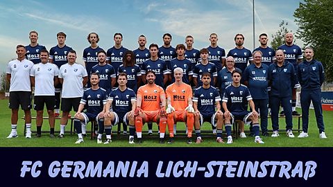 Mannschaftsfoto: Herren - 1. Mannschaft - Germania Lich-Steinstraß - Saison 26/27