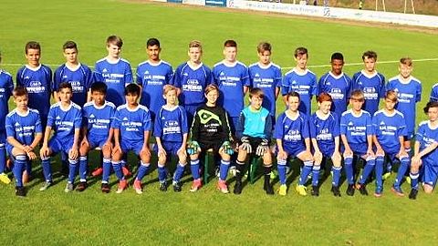 hintere Reihe von links nach rechts: 
Marian Grohn (Co - Trainer), Lennox Laas, Felix Vogel, Alan Hinz, Lars Pritzkow, Ahmad Joumaa, Lenny Hädelt, Louis Brandt, Jakob Sedlak, Loven Heinecke, Abdourazak Kelifa, Dustin Schönherr, Gavin Dieling, Yannic Behrendt, Marcel Vogel (Trainer) 
  
vordere Reihe von links nach rechts: 
Ben Wraske, Tim Mertins, Trieu Duong Ha, Thanh Lam Danny Ha, Tim Mras, Collin Seebe, Fabian Stanetzky, Ole Flohr, Ole Kreißl, Marvin Baber, Titas Lekaunikas, Elias Wiegand 
  
Es fehlt: 
Rami Abdo