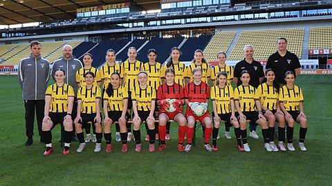 Mannschaftsfoto: U15-Juniorinnen - Alemannia Aachen - Saison 25/26