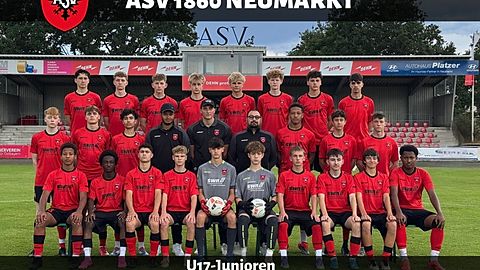 Mannschaftsfoto: B-Jugend (U17) - ASV Neumarkt - Saison 25/26