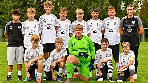 Mannschaftsfoto: D-Jugend (U13) - Zörbiger FC - Saison 26/27