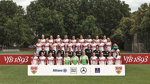 Mannschaftsfoto: Frauen - 1. Mannschaft - VfB Stuttgart - Saison 26/27