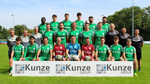 Mannschaftsfoto TSV Langenau Saison 2025/26