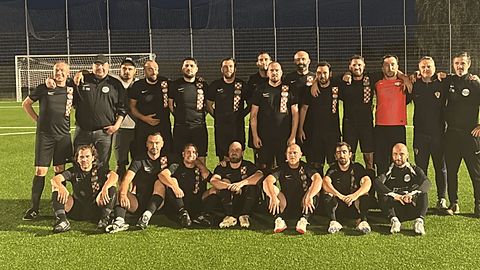 Mannschaftsfoto: Ü32 - Croatia Mainz - Saison 25/26