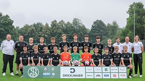 Mannschaftsfoto: C-Jugend (U14) - SpVgg Landshut - Saison 25/26